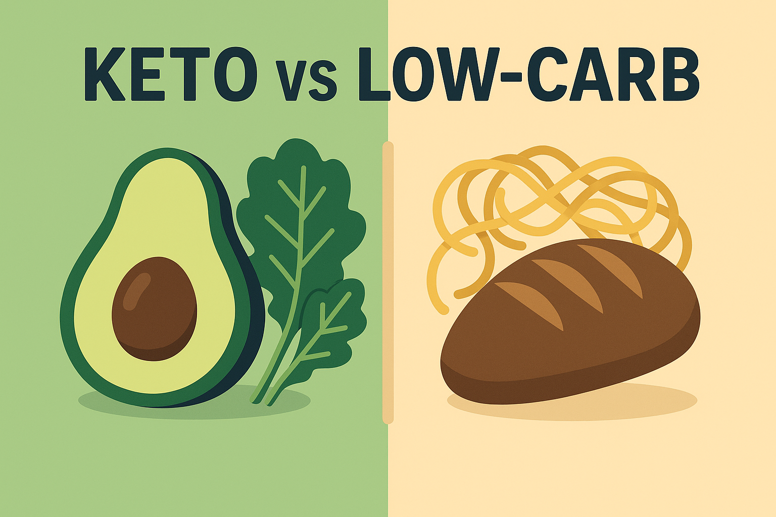 Keto vs Low-Carb: What's the Difference?