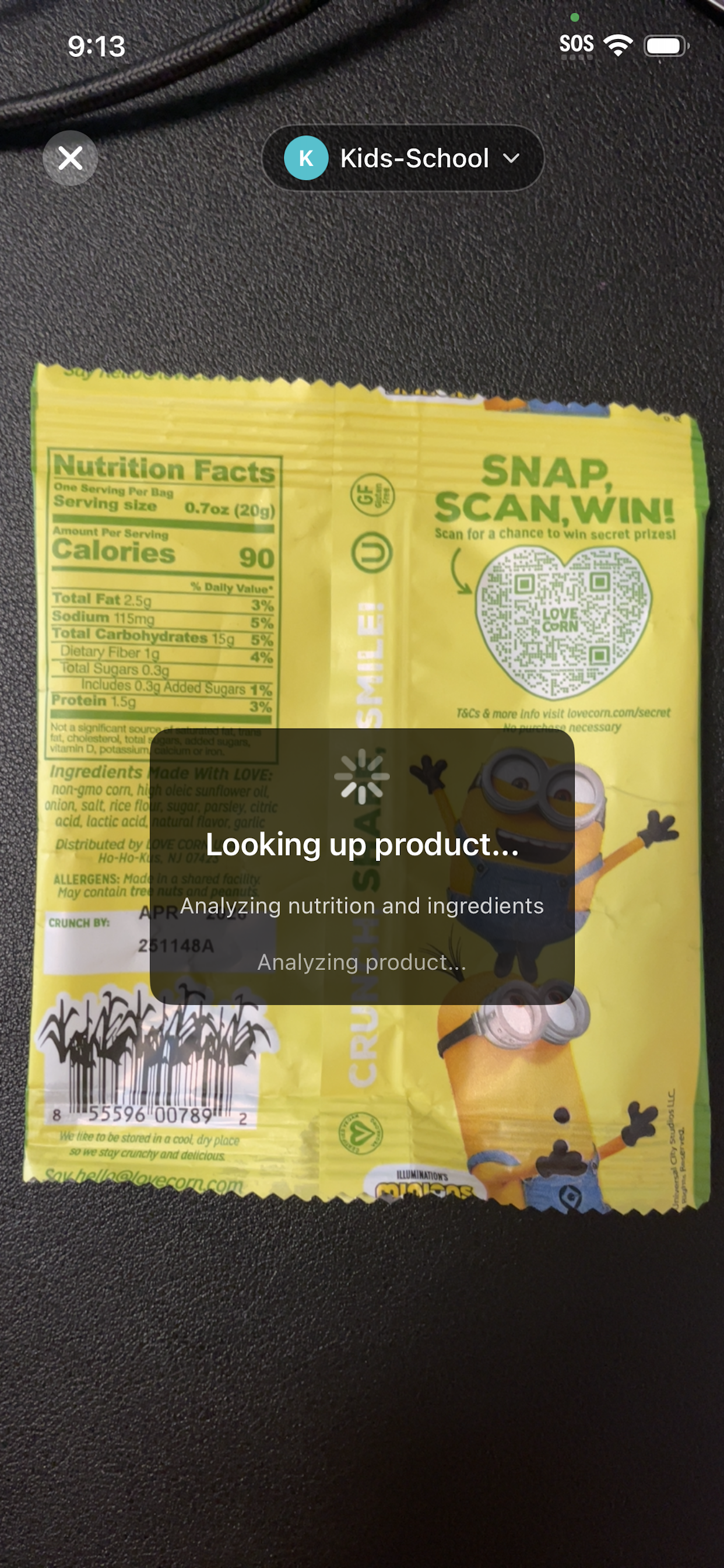 AI analyzing product information